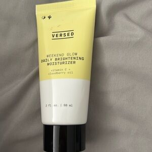 Versed weekend glow daily brightening moisturizer.